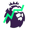 FPL HQ logo, which is the lion of the premier league with a line graph motif across its face